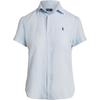 Polo SS26 Linen Short Sleeve Casual Straight Shirt Women Shirts WMPOSHTNDO21076-400