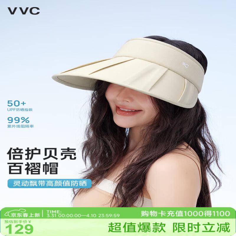 

VVC Women s Pleated Shell Sun Visor Hat