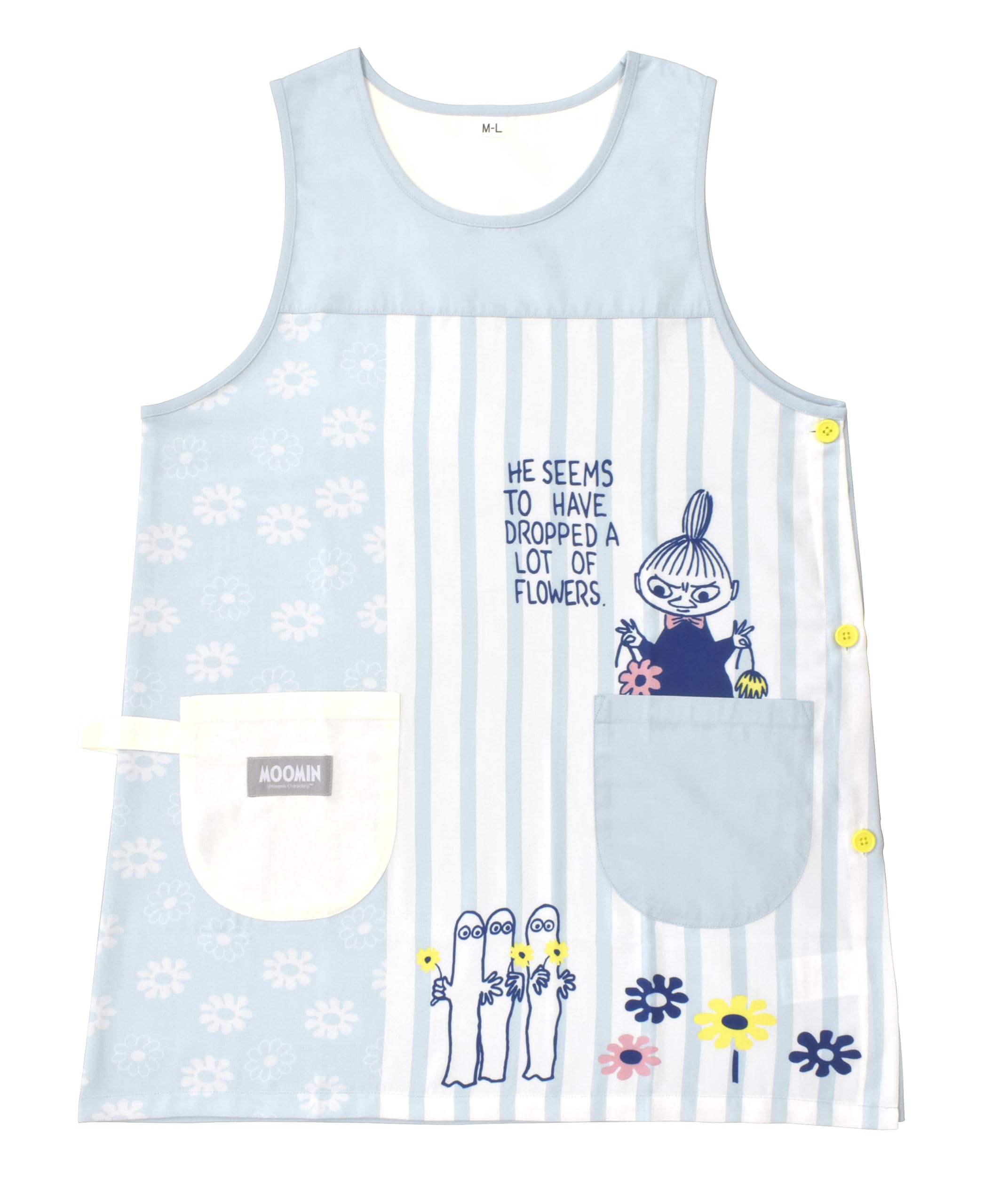 

Saint Ladies Moomin Blue Size Apron, M-L синий
