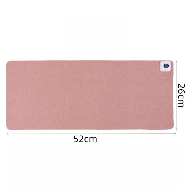 Winter Electric Heat Mouse Pad Table Mat Display Temperature Heating Mouse Pad Keep Warm Hand For Office Computer Desk Keyboard