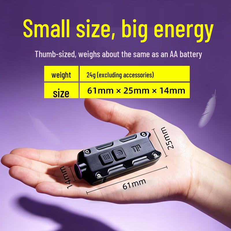NITECORE TiP UV Appraisal Mini Flashlight