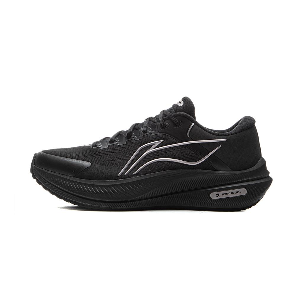 Li Ning Yueying 5 Cushioning Abrasion Resistant Height Increasing Low top Running Shoes Men's Black ARHV015-14