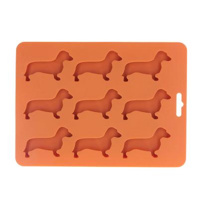 Silikon Eiswürfelformen Hundeform Silikon Eiswürfelform für Schokolade Buntstifte Kerzen Joghurt