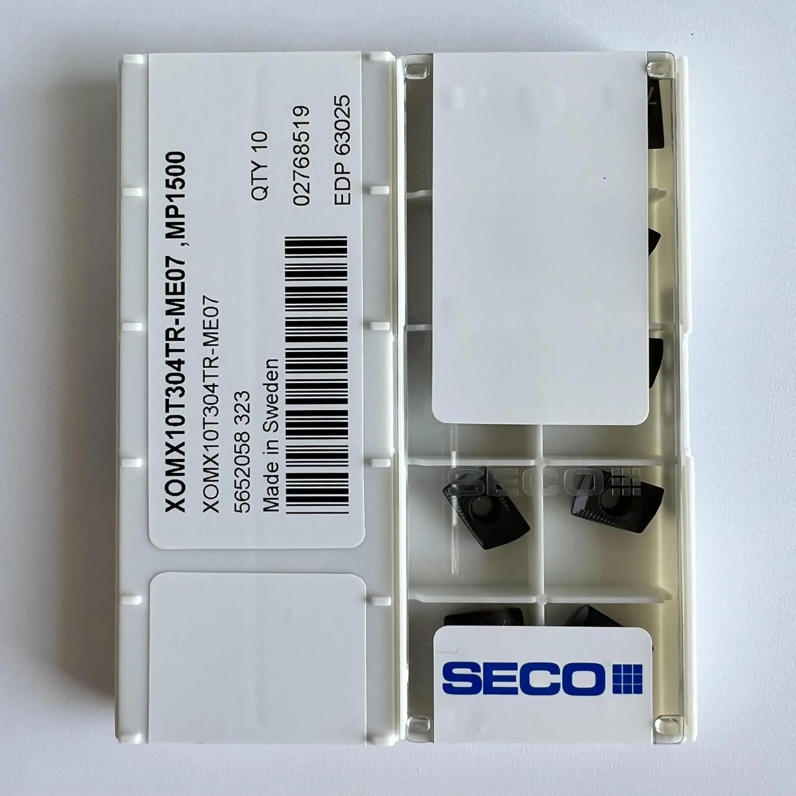 

SECO / XOMX10T304TR-ME07 MP1500 /Original genuine CNC alloy blade 10 PCS