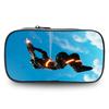 Fortnite Cartoon Lightweight Two Layer Pencil Pouch, Unisex Kids Aged 6-14 Light Portable Student School Stationery Storage Case