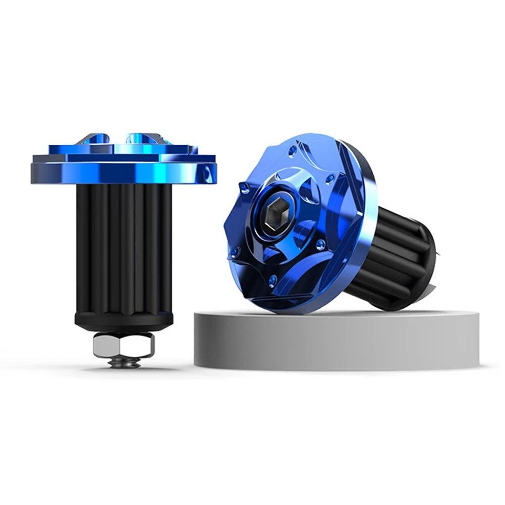 2 STÜCKE Motorrad Lenkerenden Stecker Griffe Stecker Aluminium Lenkerkappen Motorrad für Honda Yamaha KTM Dirt E-Bike Zubehör