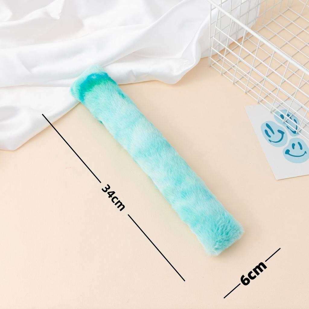 Cat plush gradient pillow toy chewing and teasing sticks, teething sticks self-entertainment cat toy pillow