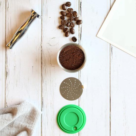 Stainless Steel Reusable Coffee Capsule Filter Cup for Dolce Nespresso Machine