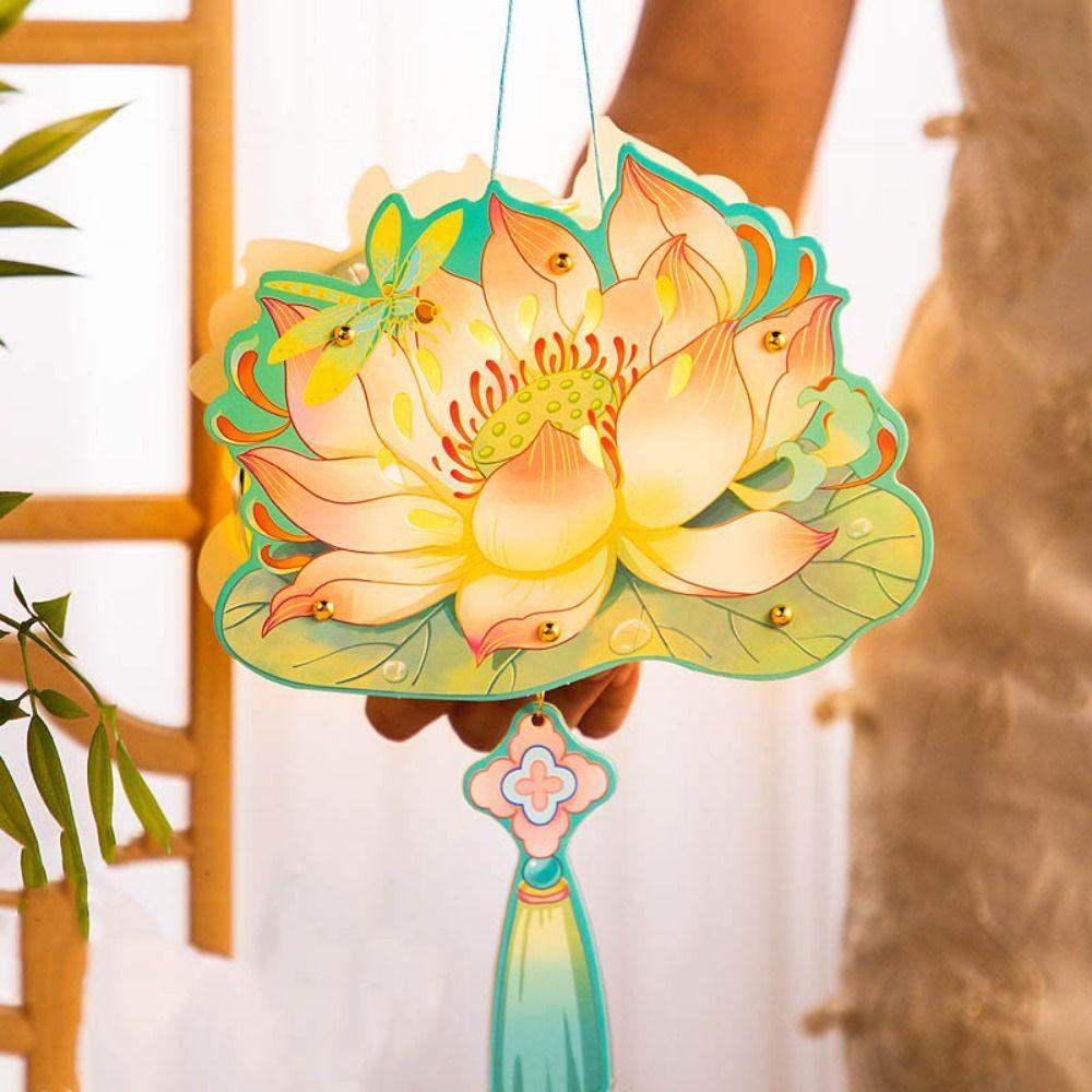 DIY Handgemachte Mondfest Laterne Handwerk Festival Dekorative Laterne für Kinder