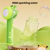 Electric Giraffe Bubble Maker Wand with Light 10 Holes Cartoon Animal