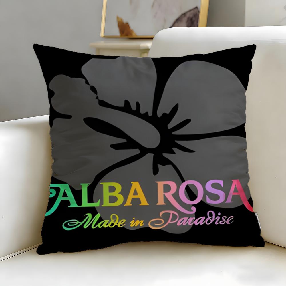 popular fashion brand Alba Rosa Cushion Cover Soft & Easy-Wash Pillow Case – Versatile for Couch, Bed, Travel and Office
