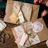 100pcs/pack Background Decor Scrapbooking Journal DIY Collage Kit Vintage Materials Paper  Student