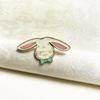 Cute Cartoon Animal Brooch: Colorful Chicken, Bird, and Rabbit Metal Pins with Enamel Coating