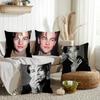 Federa Cuscino Attore Leonardo Dicaprio Decorazione Casa Copricuscino Adatto Per Ufficio Divano Camera da Letto Auto