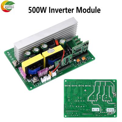 500W DC 12-14.5V To AC 220V Inverter Module with Switch and Fan Interface Step-Up Module Supports E-bike Charging Rice Cookers