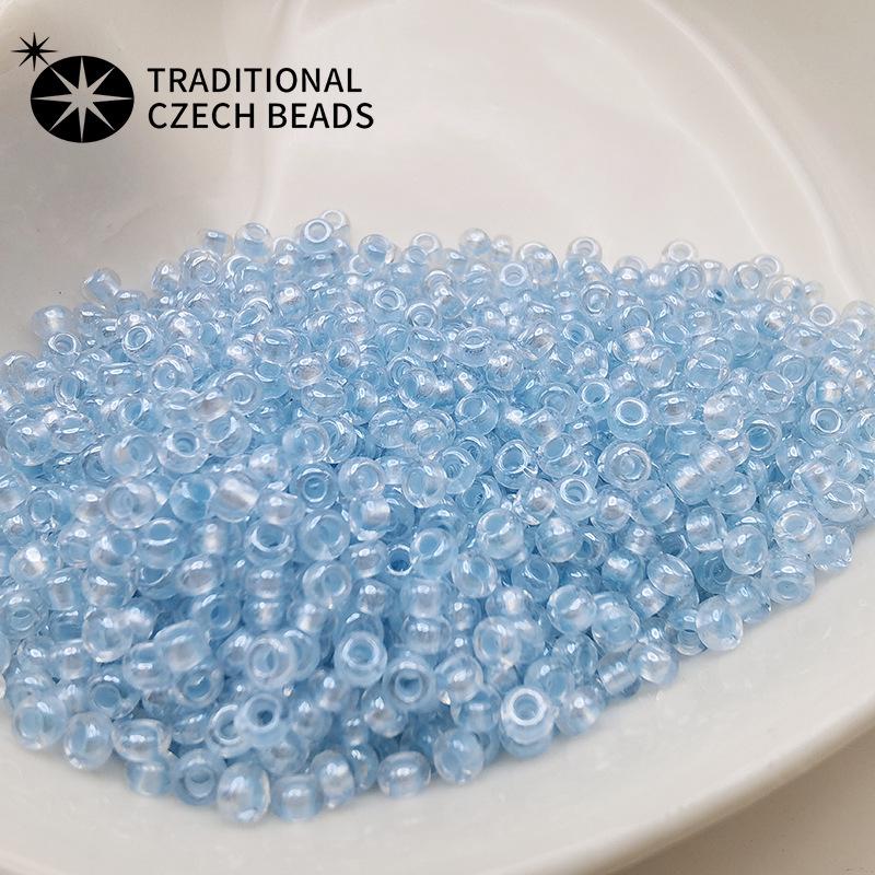Preciosa Unicorn Pearlescent Glass Seed Beads - 2/3/4mm for DIY Jewelry & Accessories