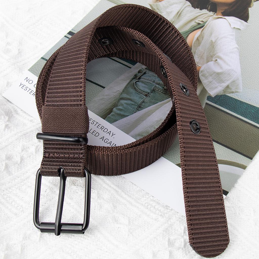 Men'S Belt Black Pin Buckle Belt Men'S Premium Belt Men'S Trendy Men