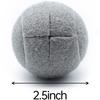 2 PCS Precut Walker Tennis Ball For Furniture Legs And Floor Protection, Heavy Duty Long Lasting Felt Pad Covering