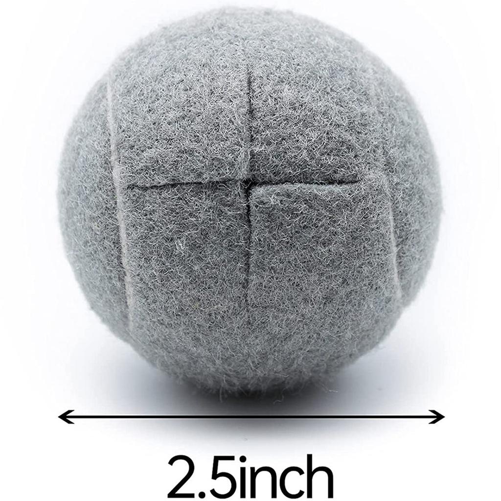 2 PCS Precut Walker Tennis Ball For Furniture Legs And Floor Protection, Heavy Duty Long Lasting Felt Pad Covering