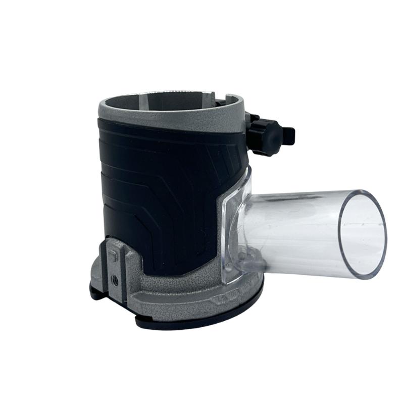 1Pcs Adjustable Aluminum Alloy Plunge Router Base Trimming Machine Base With Dust Collection Cover Electric Tool Accessories