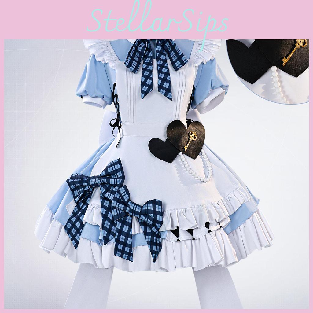 Lovelive Cosplay Costume Coffee Shop Dress Halloween Party Performance Stage