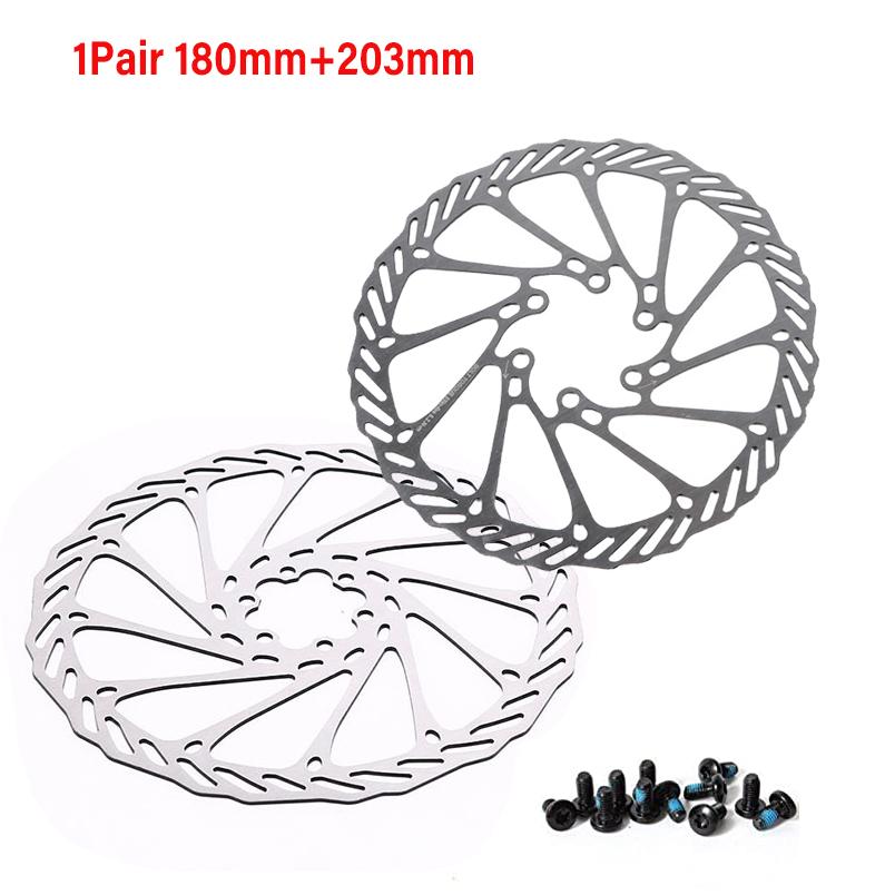 2 Pçs G3 Hs1 Rotor De Freio A Disco Da Bicicleta 160/180/203Mm Rotores De Freio Hidraulico De Alta Resistencia De Aco Inoxidavel Mtb Rotor Da