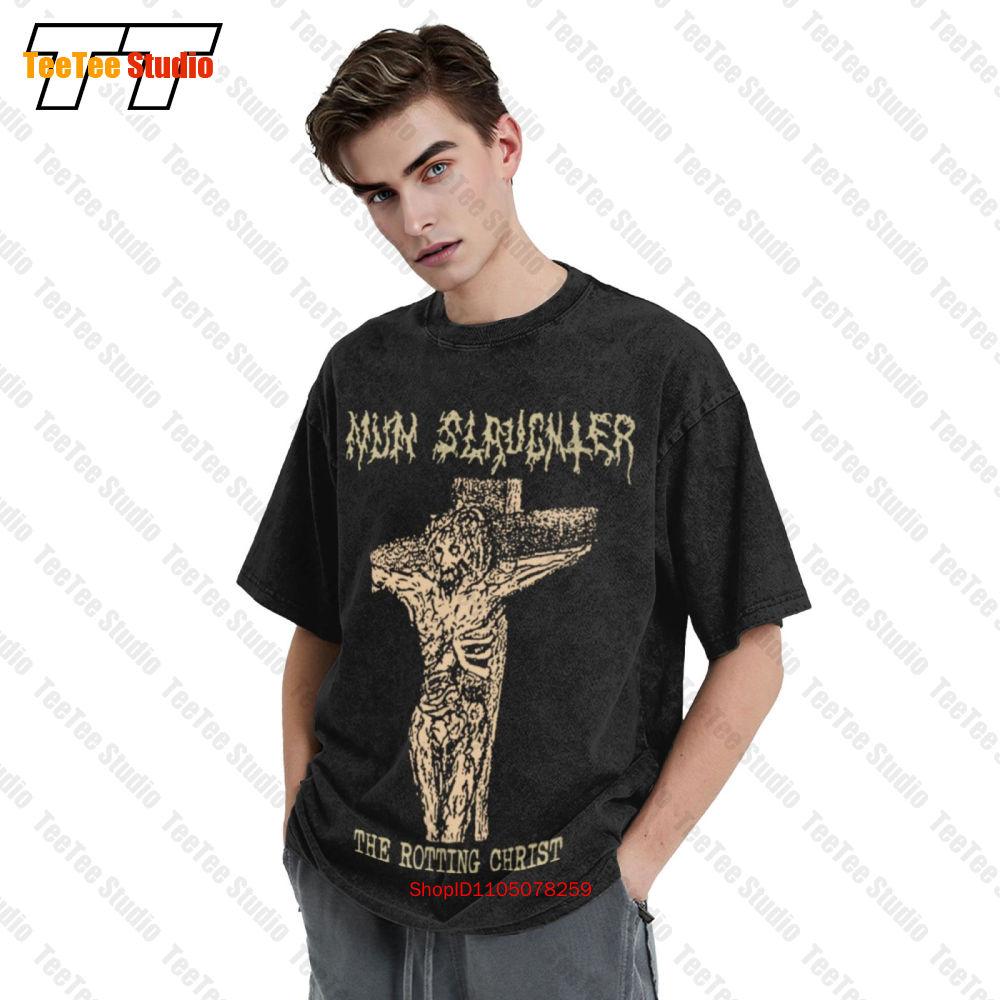 Nunslaughter The Rotting Christ Unisex TShirt WV  Oversized S