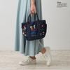 Snoopy Denim-Style Tote Bag with Embroidery, IP.Deli.Shishu.Peanuts-0B 8398