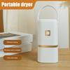 Electric Clothes Dryer Mini Laundry Dryer with Timer Function Easy To Use Low Noise Small Compact Electric Drying Machine with Dry Bag