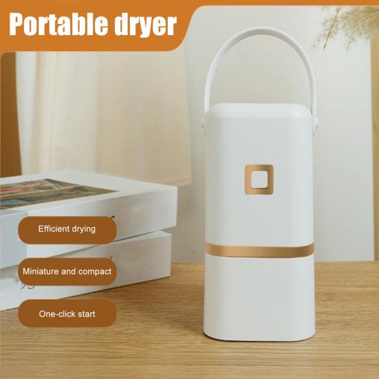 Electric Clothes Dryer Mini Laundry Dryer with Timer Function Easy To Use Low Noise Small Compact Electric Drying Machine with Dry Bag