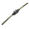 Manubrio per Bicicletta da 620mm Lega di Alluminio Manubrio Modificato Bicicletta Barra Pieghevole per Mountain Bike Nero Giallo