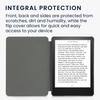 Kwmobile Case for Amazon Kindle Paperwhite Generation 2021 Nubuck Leather Sleeve with Indian Sun Design 11. - E-Book