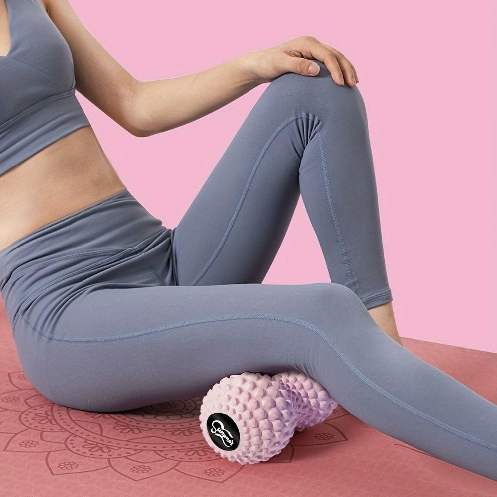 Minge de masaj yoga Minge de arahide Rolă de relaxare fizică pentru spate Echipament de gimnastică de acasă Relaxare musculară pentru picioare Coloana vertebrală Corp Gât Brațe