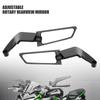 Motorcycle Side View Mirror For Kawasaki Z1000 Z900 Z800 Adjustable Rearview Mirror; Aerodynamic Rearview Mirror
