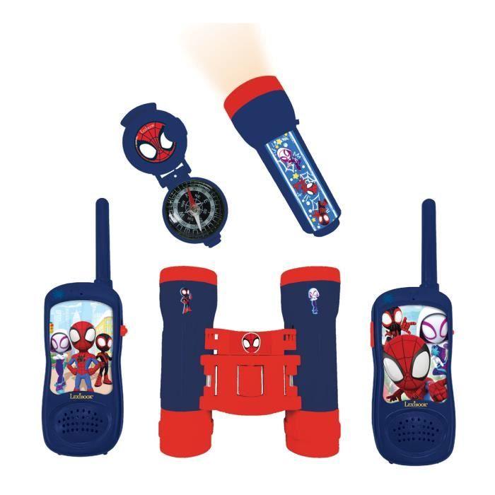 Kit D’aventurier Spidey Et Ses Amis Extraordinaires Avec Talkie-walkie Portée 120m.