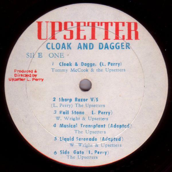 

LP Record UPSETTER - Cloak And Dagger NONE Upsetter 1972 Jamaica Reggae, Ska & Dub Used