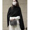 Johnature Autumn Winter French-style Fashionable Lazy Irregular Pullover Women Sweater Versatile Loose Comfortable Sweaters