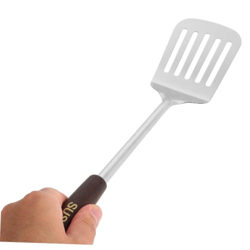 LABRIMP Multipurpose Stainless Steel Cookware Set, 4-Piece Set with Handles, Spatula, Ladle, and Spoon for Kitchen Use