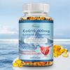 CoQ10-400mg-Softgels met PQQ, BioPerine & Omega-3, Co-enzym Q10 Supplement voor Hoge Absorptie