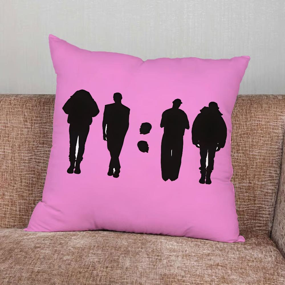 Rapper C-Chris Brown Pillow Case For Home Bedroom Car Office Decoration Living Room Sofa Cushion Cover Suitable