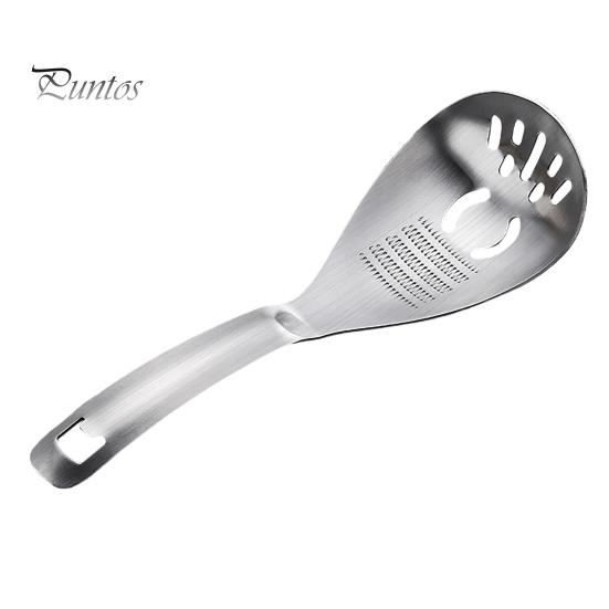 Durable Stainless Steel Grater Slotted Spoon with Bottle Opener & Ginger Grater, Fine Tooth Kitchen Accessory Manual Grinder for Puree Paste,