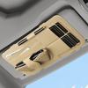 Leather Car Sun Visor Organizer Multi-Pocket Universal Car Accessory Wear-Resistant Car Storage Bag Safe Driving Design Quick Access for Cards
