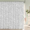 High Quality Washable Bathroom Curtains 3D Printing Shower Curtain Polyester Bath Screens Home Decoration