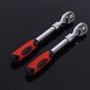 72 Tooth Adjustable Socket Ratchet Wrench 1/2 1/4 3/8 inch Extendable Socket