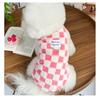 Pet Dog Fleece-Lined VestInsFur Plush Warm Pet Dog Cat Clothes Teddy Bichon Poodle Leash Vest