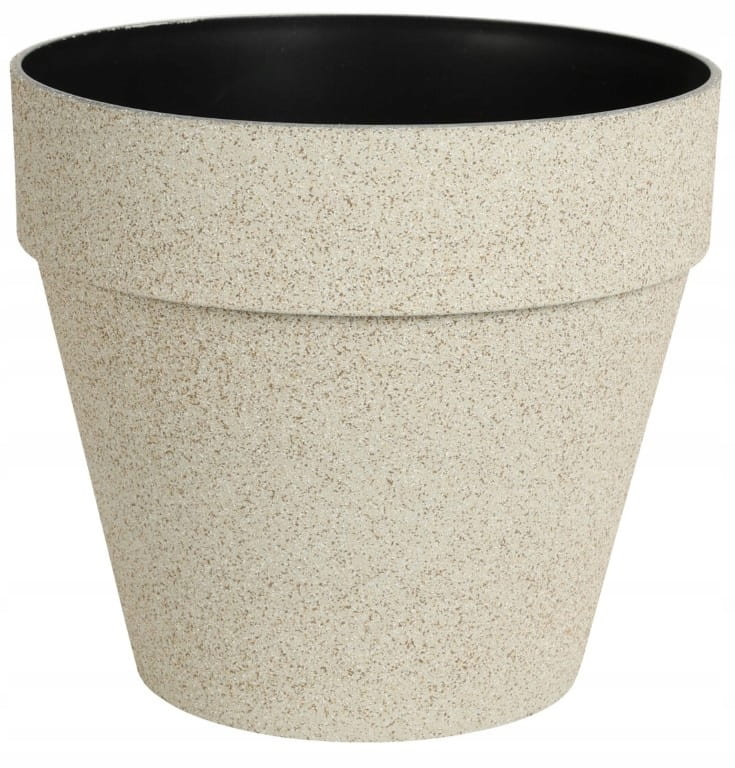 Round Plastic Flower Pot 22 Cm