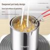 BAYCO Stainless Steel Deep Fryer with Strainer