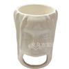 Hot-selling Ceramic Biscuit Cup Coffee Cup White Porcelain Creative Breakfast Mug Face Milk Water Cup