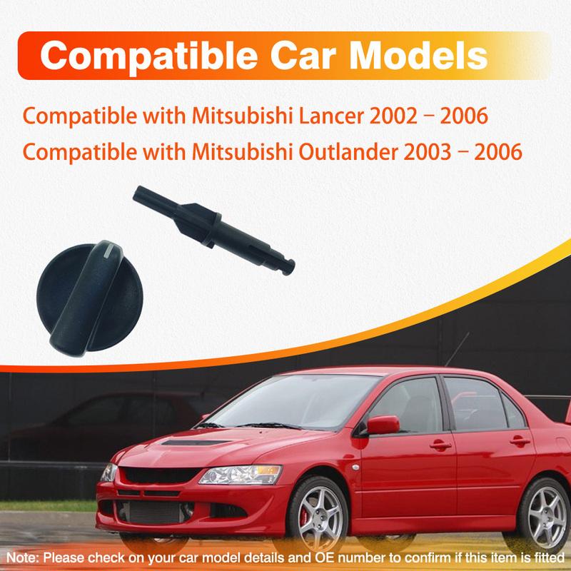 AC Heater Climate Control Panel Knob Kit for Mitsubishi Lancer Outlander 2003 2004 2005 2006 BMD-500-14-01 BMD5001401