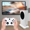 Stojak pionowy dla Xbox z 2 wentylatorami chłodzącymi Chłodnica serii S Uchwyt na konsolę do gier Xbox Series S z 2 portami USB